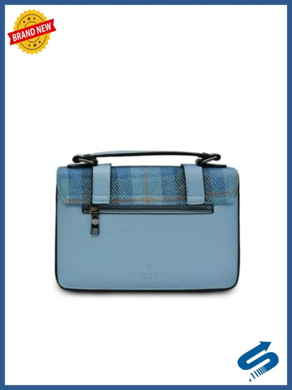 Harris Tweed Satchel Mini Crossbody Bag Women's Wool Purse